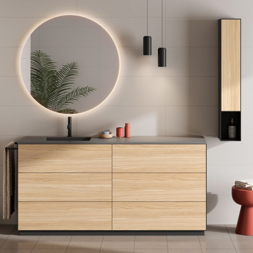 Meuble au sol en Bois 3/6 Titoirs  |3735
