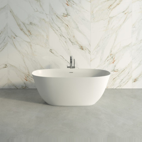 Baignoire îlot en Solid Surface 160 cm | 3303