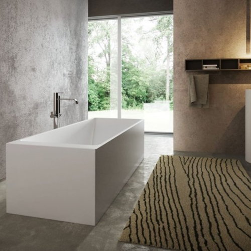 Baignoire îlot en Solid Surface - 170cm - 33038