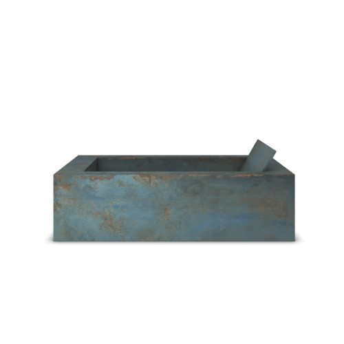 Baignoire en pierre frittée Distrito Zinc – Modèle 37001