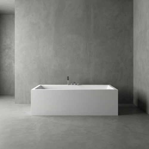 Baignoire sur mesure en Solid Surface – Modèle 3500