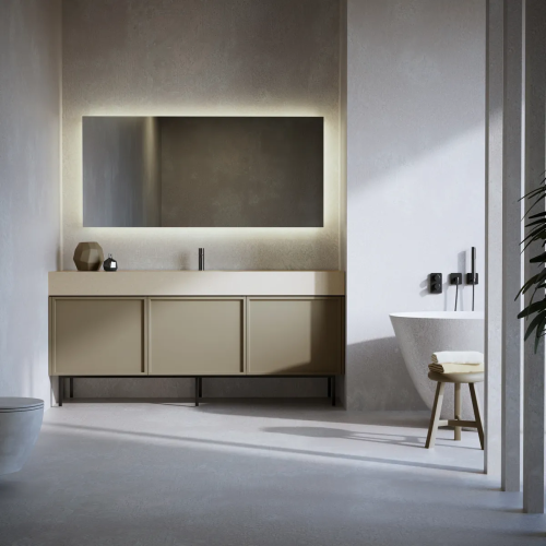 Meuble et vasque en Hi-Macs® | 3213 