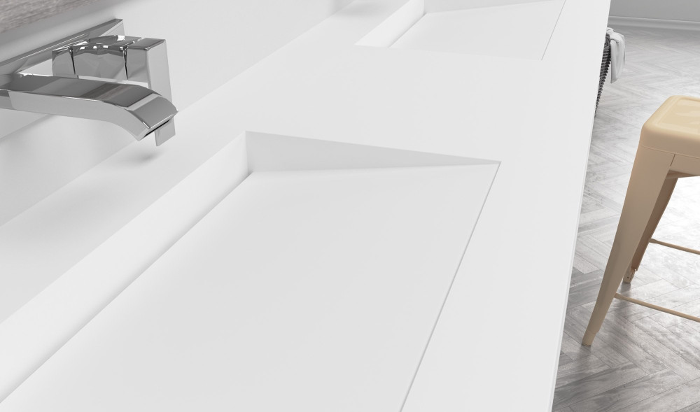 double vasque corian® Toulouse