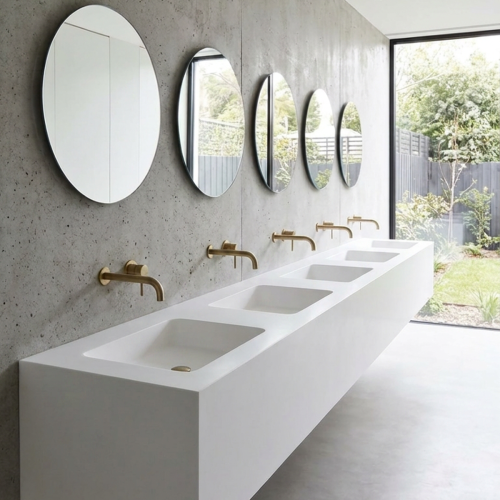 Vasque sur mesure CONTRACT projets professionnels